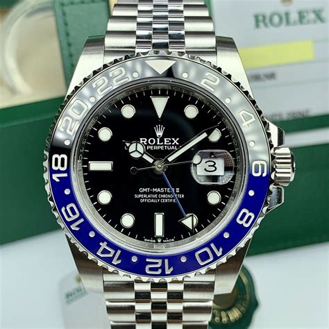 rolex gmt batman buy|used rolex batman for sale.